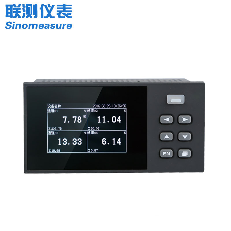 聯(lián)測(cè)_SIN-R200D_1-4路可選_3英寸單色液晶_無(wú)紙記錄儀_溫度_壓力_多種參數(shù)